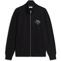 Tommy Hilfiger Sudadera con cremallera negro / blanco