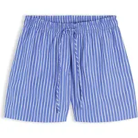 Tommy Hilfiger Pantalón 'Relaxed Pull-on' azul / blanco