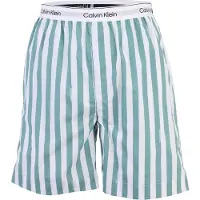 Calvin Klein Underwear Pantalón de pijama azul cian / blanco