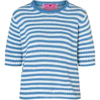 LIEBLINGSSTÜCK Jersey 'Amina' azul / blanco