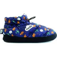Nuvola Nuvola. Zapatillas de casa 'Boot Home Printed 20 Teddy' azul