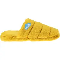 Nuvola Nuvola. Zapatillas de casa 'Zueco Bee' mostaza