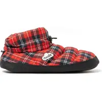 Nuvola Nuvola. Zapatillas de casa 'Boot Home Scot' rojo