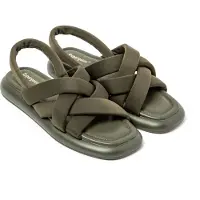 Espargatas Sandalias 'Yakai' verde oscuro