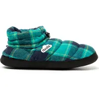 Nuvola Nuvola. Zapatillas de casa 'Boot Home Scotland' turquesa