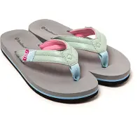 Brasileras Sandalias de dedo 'Young' turquesa / gris