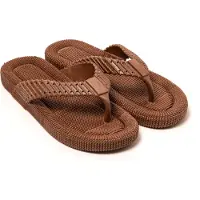 Brasileras Zapatos para playa y agua 'Sandito' marrón