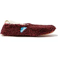 Nuvola Nuvola. Zapatillas de casa 'Polar' borgoña