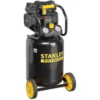 Perel Compresor profesional, sin aceite, vertical, silencioso, con capacidad de 50 litros, motor de 1.5 caballos de fuerza y presión de 8 bares