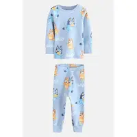 Next Pijama azul claro / azul oscuro / naranja