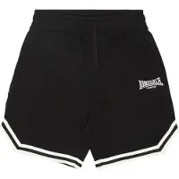 Lonsdale Pantalón 'Gunner Side' negro / blanco