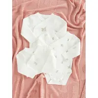 Cool Club Pijama entero/body beige oscuro / gris / blanco