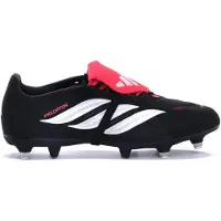 Adidas adidasBota de fútbol con lengüeta abatible PREDATOR LEAGUE césped natural húmedo 44 Core Black / Cloud White / Lucid Red Unisex
