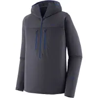 Patagonia - R1 Ultralight Hoody - Jerséis de forro polar size L, gris