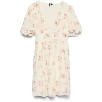 Vero Moda Vestido de verano 'VMBELLA' verde claro / rosa claro / blanco