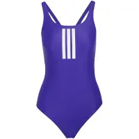 Adidas adidasBañador V-Back 3 bandas 40 Collegiate Purple / White Mujer