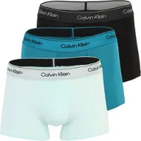 Calvin Klein Underwear Calzoncillo boxer azul claro / petróleo / negro
