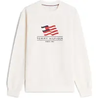 Tommy Hilfiger Sudadera amarillo claro / rojo / negro