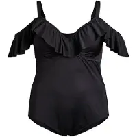 Swim By Zizzi Traje de baño 'SALLICA' negro