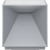 Sigor Licht GmbH Lámpara de mesa LED recargable Nutalis, gris niebla, IP54, atenuable