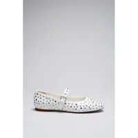 And Other Stories & Other Stories Lea Deco Ballerina White Talla: 37 | Bailarinas Outlet | Mujer | Blanco