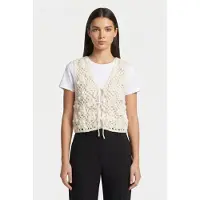 And Other Stories & Other Stories Bono Crochet Vest White Talla: S | Camisetas Outlet | Mujer | Blanco