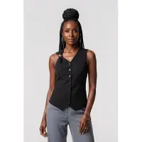 And Other Stories & Other Stories Marcie Waistcoat Black Talla: 32 | Chaquetas Outlet | Mujer | Negro