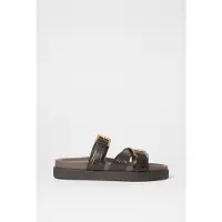 And Other Stories & Other Stories Kaia Summer Flat Brown Talla: 42 | Chancletas Outlet | Mujer | Marrón
