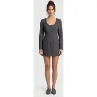 And Other Stories & Other Stories Addy Dress Grey Talla: 40 | Mini Vestidos Outlet | Mujer | Gris