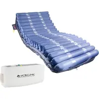 Mobiclinic Pro, colchón antiescaras, compresor de bajo nivel de ruido, 200x90x22 cm, Mobi 4, , funda para colchón, célula de repuesto, hasta 135 kg