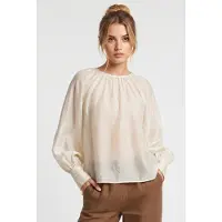 And Other Stories & Other Stories Gaya Blouse White Talla: S | Manga Larga Outlet | Mujer | Blanco
