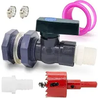 OEM Kit de válvula para desagües pluviales - Válvulas y accesorios de PVC - 1 juego