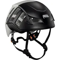 Petzl - Cascos Escalada - Meteor Black/Grey - Talla M/L - Blanco