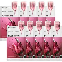 Mediheal - Rose PDRN Essential Mask Set 24ml x 10 sheets