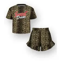 Vingino Girls Waranda Pyjama Multicolor Brown Talla: XXS | Ropa de Noche Outlet | Unisex | Marrón