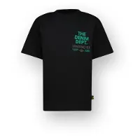 Vingino Boys Hens T-shirt Deep Black Talla: 8 | Camisetas Outlet | Unisex | Negro