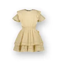 Vingino Girls Poua Midi Dress Pebble Talla: 4 | Vestidos Outlet | Unisex
