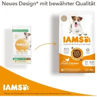 IAMS Alimento para perros con cordero, 3 kg, para perros pequeños y medianos