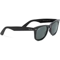 Ray-Ban - Marcas - Wayfarer Ease Polished Black G-15 Green - Negro