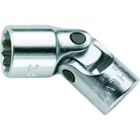 Stahlwille 01541024, Llave de vaso, cromo, MS-33787 / MIL-W-8982, 19 g