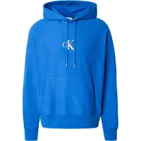 Calvin Klein Premium Terry Micro Sweater Ocean Tides Talla: L | Sudaderas con Capucha Outlet | Hombre