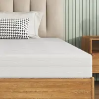 Youjia Colchón de 90x200 cm, con funda de tejido 3D y lavable, núcleo de espuma de un solo lado, colchón ergonómico adecuado para personas con alergias