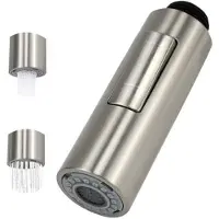 OEM Grifo de cocina con 2 funciones - Grifo giratorio con conexión G1/2'' - Repuestos para cocina y baño - Cromo