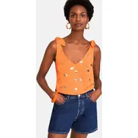 Love & roses Top oro / naranja