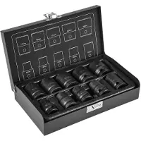 Neo Tools Vasos de Impacto 1/2'' 10-24mm 10 Piezas