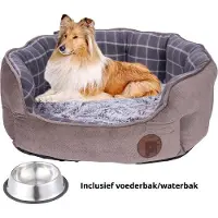 Markenlos Cojín para perros - Cama para perros - Sostenible - Alta calidad - Cómodo - Fácil de limpiar