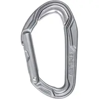 Edelrid - Bulletproof Straight II - Mosquetón cierre instantáneo gris