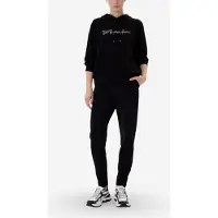 EA7 para mujer. 7W000990_AF12502 Chándal de mezcla de algodón elástico negro (XL), Deportivo, Manga larga, outlet 2026.