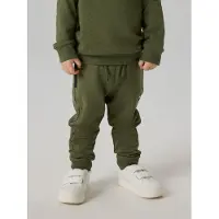 Name it Pantalón 'Vimo' navy / verde oscuro / blanco