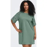ONLY Carmakoma Vestido 'CARGloria' verde claro